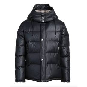 4706777 Aquascutum Elegant Padded Jacket with Removable Mens Hood