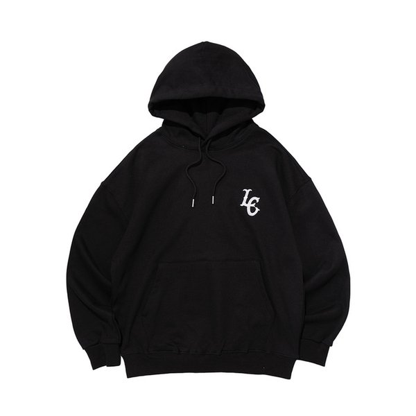 체인 엘씨 로고 후드티 (블랙)