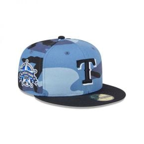 [해외] 1070320 뉴에라 모자 MLB Just Caps Color Camo [텍사스 레인저스] 59FIFTY Hat