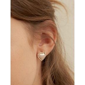 [Silver925] Ameli Heart Earring_EC1689