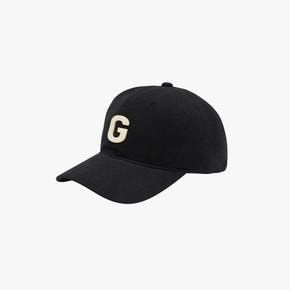 [여주점] G LOGO PEACHSKIN CAP-BLACK