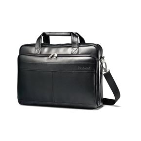 미국 샘소나이트 서류가방 Samsonite 레더 Slim Briefcase 블랙 16 Inch 1353143