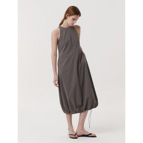 HALTER NECK DRESS (TAUPE)