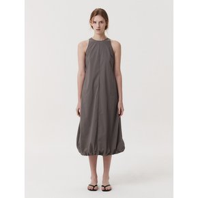 HALTER NECK DRESS (TAUPE)