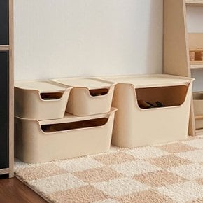 항균 블록 장난감 정리함 수납박스 소 3SET