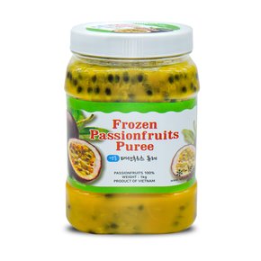 신정푸드 냉동 패션후르츠 퓨레 1kg x 1개 (원산지:베트남)