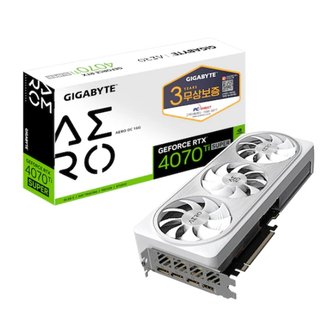  GIGABYTE 지포스 RTX 4070 Ti SUPER AERO OC D6X 16GB 피씨디렉트