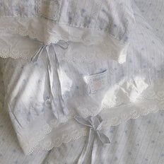 로지아일렛 레이스 차렵이불(Q이불베개패드세트)