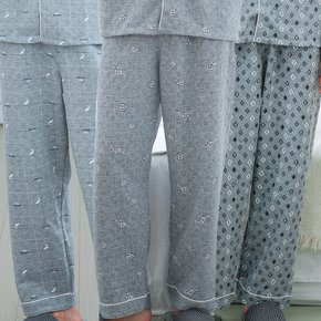 남성 누빔바지 퀄팅 바지잠옷 편한 라운지웨어 파자마 잠옷 5종