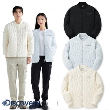 디스커버리 [24S/S] 디스커버리 DXPD53041 퀼팅 변형 패딩 자켓 경량 패딩 간절기 재킷