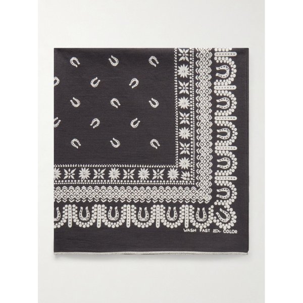 패스트칼라 셀비지 프린트 코튼 스카프 46376663163042651