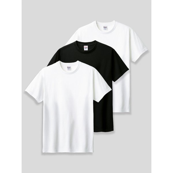 [3PACK] 17수 베이직 무지 레이어드 반팔 티셔츠_일반 기장