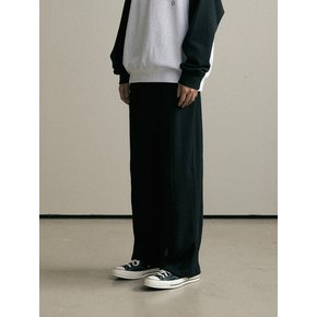 Utility curved sweat pants (black)