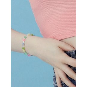 [Silver925] Kremlin Candy Bracelet (multicolor)