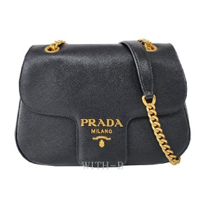 (쇼핑백증정)[PRADA]사피아노 체인 크로스백 1BD194 2BA7 F0002