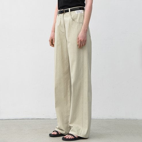 나인(Atelier Nain) [25S/S](택가:89,000원)에센셜 코튼 트윌 팬츠(PT-5656)