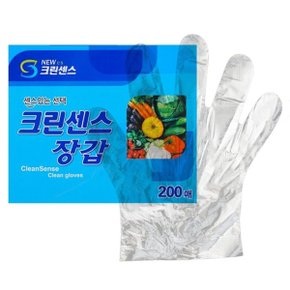 디디샵 위생 비닐 장갑 크린센스 200매