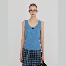 ZIUP Sleeveless Knit Top - Blue