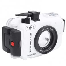 V 베스트 라이프60M 1:1 OEM 올림푸스 TG‑6용 방수 카메라 케이스, TG‑6용 카메라 다이빙