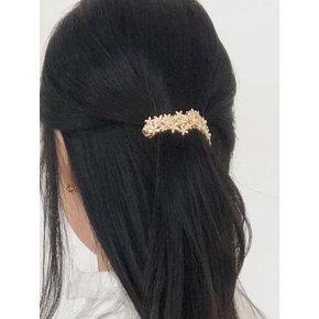 플라워 리스 헤어핀 Flower Wreath Hair Clip
