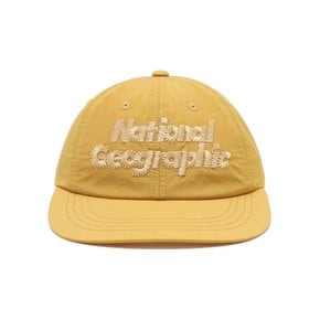 K263KHA040 스트릿 자수캡 MUSTARD