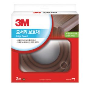 셀프집수리 3M 모서리 보호대 갈색