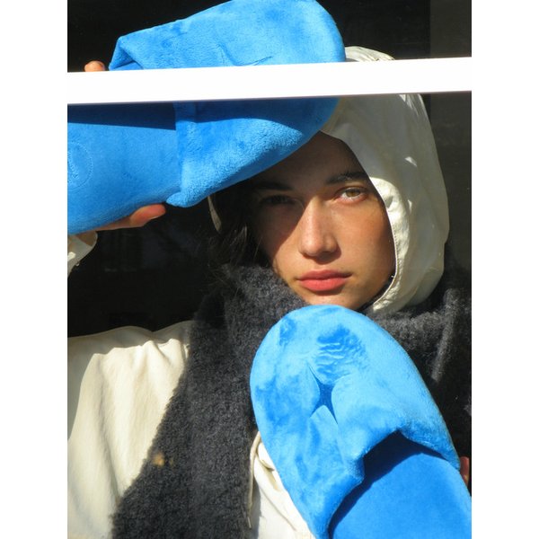 [Box Package] 벨보아 워셔블 홈 오피스 룸슈즈, 워터 블루