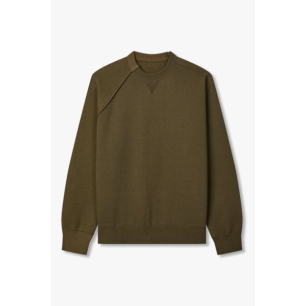 남성 스펀지 스웨트 풀오버 (카키) 6425320501000