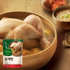 비비고 삼계탕 800g x3개+백설 천일염 허브맛 솔트 순한맛 50g x1개