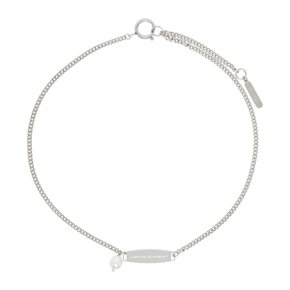 저스틴 클렌퀏 피셔 인조 진주 네크리스 FISHER PEARL PALLADIUM