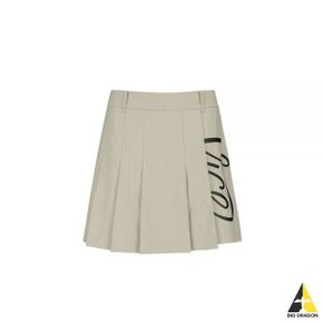 VICE GOLF 24 W BIGLOGO WRAP PLEAT HALF PANTS (VGEMWHP03BE) (여성 빅 로고 Rab 랩 플리츠 하