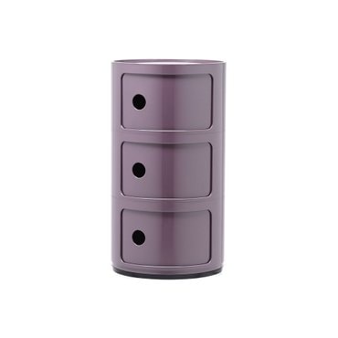 Kartell 카르텔 Componibili 3round(바이올렛) 수납장