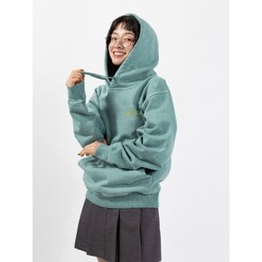 SURFS UP PENGUIN PIGMENT HOODIE (LEAF GREEN)