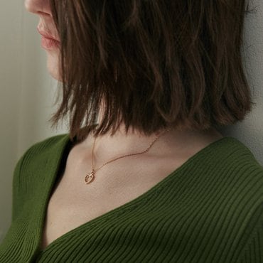 베흐트 [925 silver] Un.silver.143 / churro necklace (gold)(11047)