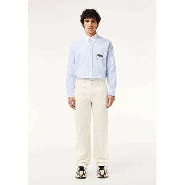 이스퀘어 4259400 Lacoste Straight leg jeans - blanc