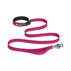 미국 러프웨어 목줄 Ruffwear Flat Out HandHeld or WaistWorn Dog Leash Wild Berry 2017 14426