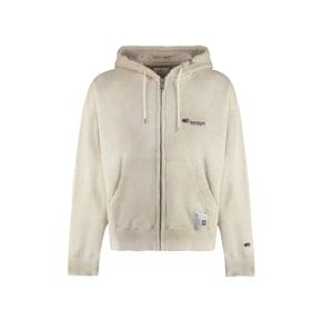 [메종 미하라 야스히로] Zip Up J11PK511_WHITE Ecru