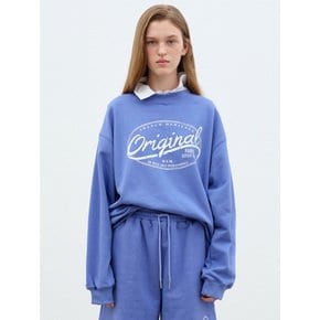 ORIGINAL LOGO SWEATSHIRT - BLUE