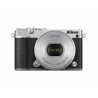  Nikon 미러리스 일안 Nikon1 J5 표준 파워 줌 렌즈 키트 실버 J5HPLKSL