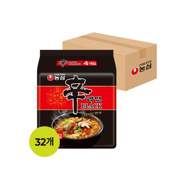 글로벌푸드 [농심]신라면 블랙 (134g x 32개) (멀티팩)