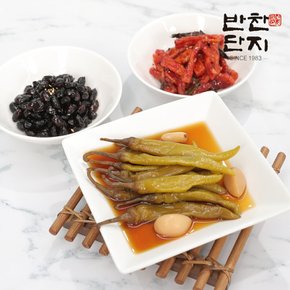 국민반찬세트 무말랭이1kg + 고추장아찌1kg + 콩자반1kg