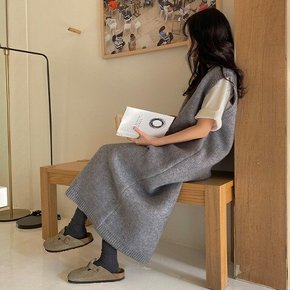 3컬러 데일리코디 팅카롱베스트원피스