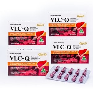오리진에이 호주 오리진에이 VLC-Q 폴리코사놀+코큐텐+리버디톡스 30캡슐 x4