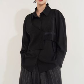 데이먼 뷔스티에 레이어드 셔츠_P438678045
