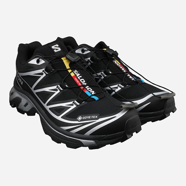 [시흥점] 6S L47450600 BLACK XT-6 고어텍스 블랙 실버