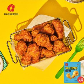 마니커에프앤지 허니크런치 치킨봉 300g(4봉)