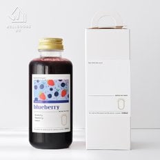 [명절 후 배송][웰굿]프리미엄 블루라즈베리 수제청 선물세트(600ml)