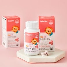 데일리원 베베키즈 어린이 철분 1,800mg X 60정 1통