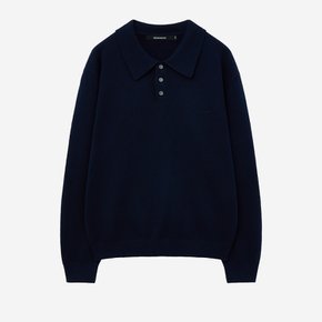 타임리스 카라 니트 네이비 ZH6KT685NY
