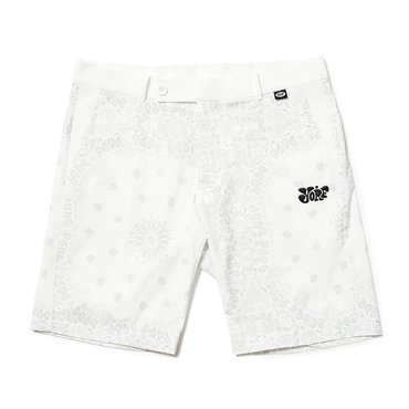 욜프 SHORTS PAISLEY WHITE 반바지 페이즐리 화이트
